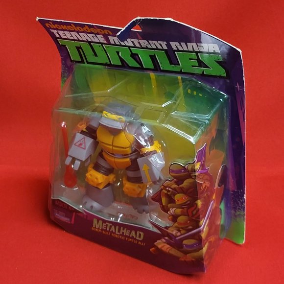 Nickelodean Teenage Mutant Ninja Turtles Metal Head Figure - Picture 6 of 10
